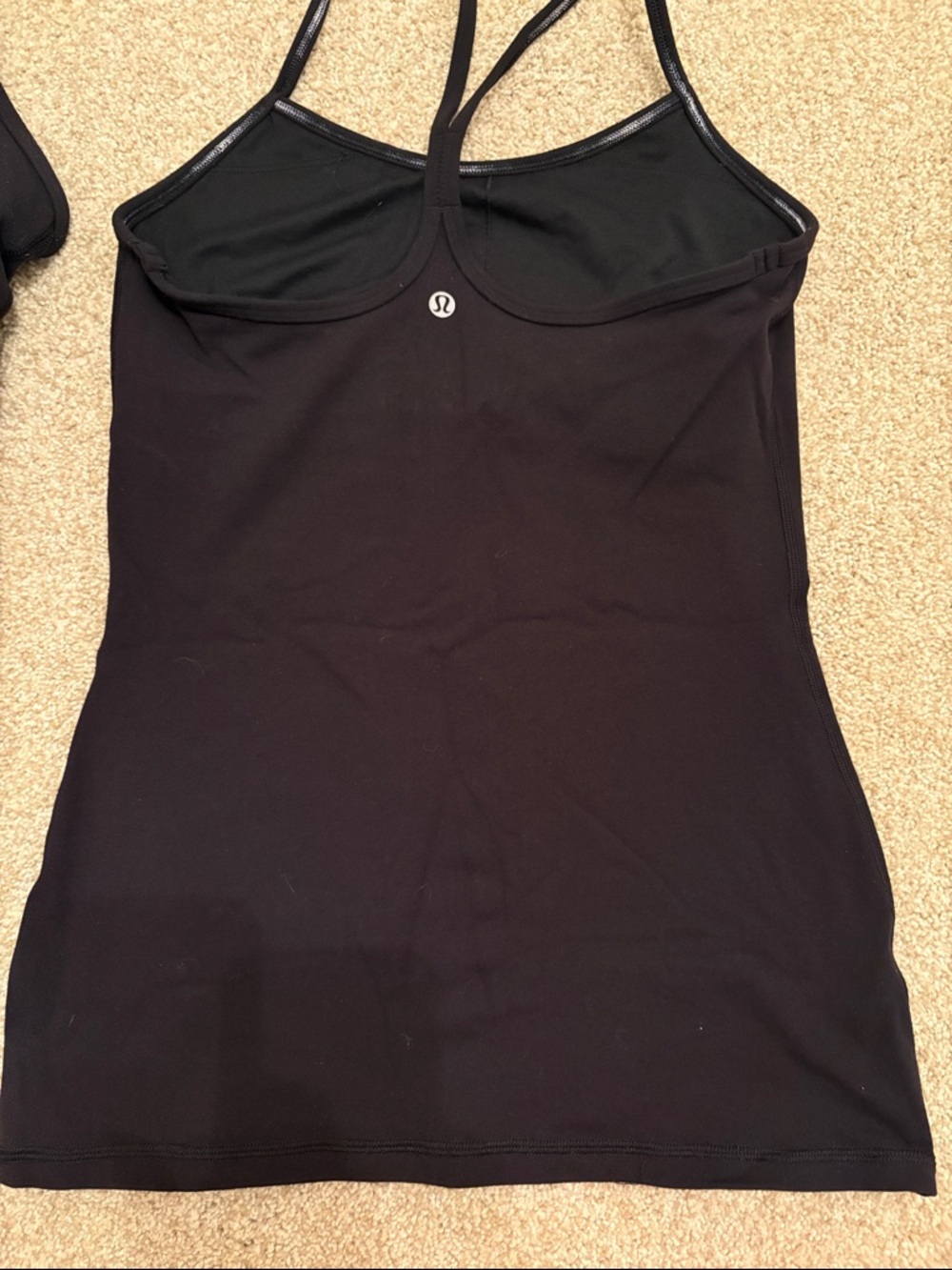 Set of 2 Lululemon Black Strappy Athletic Tank